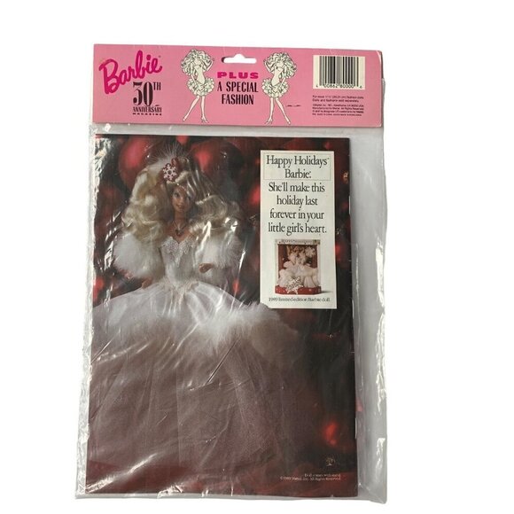 Barbie Vintage 30th Anniversary Magazine New Unopened + Dress - Picture 4 of 5